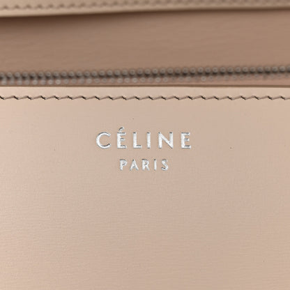 Celine Calfskin Medium Classic Box Flap Bag Cream 6 of 12