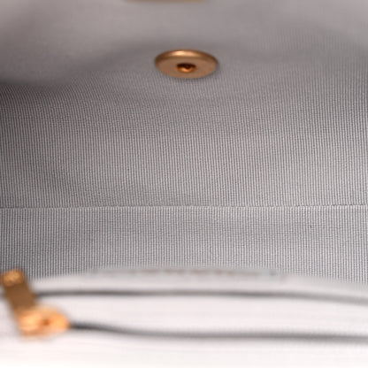 Chanel Lambskin Quilted Mini Flap Light Grey 5 of 10