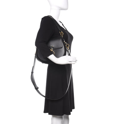 Chloe Calfskin Suede Large Tess Bag Black 3 of 11