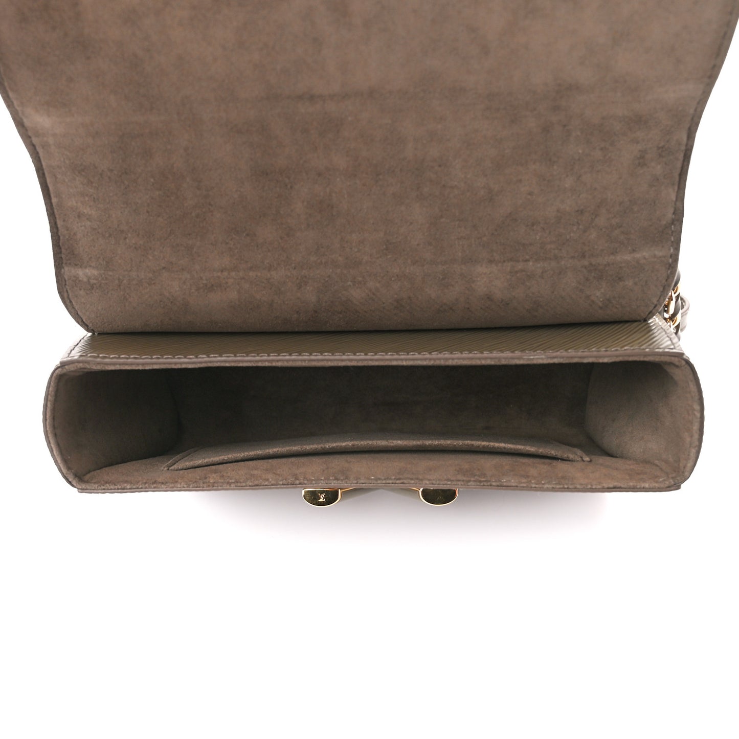 Epi Twist Shoulder Bag MM Smokey Brown
