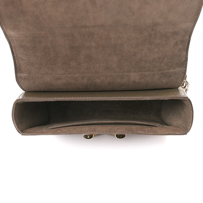 Louis Vuitton Epi Twist Shoulder Bag MM Smokey Brown 6 of 10