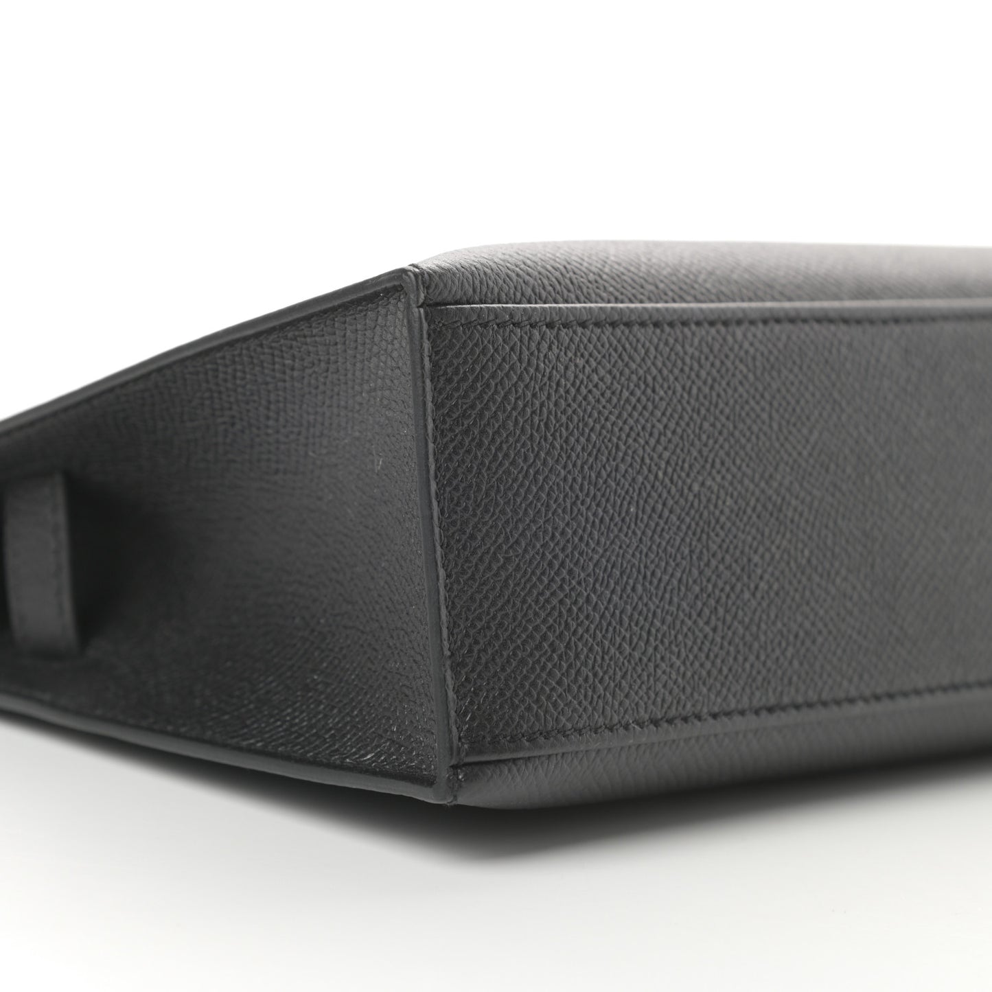 Epsom Kelly Pochette Clutch Black