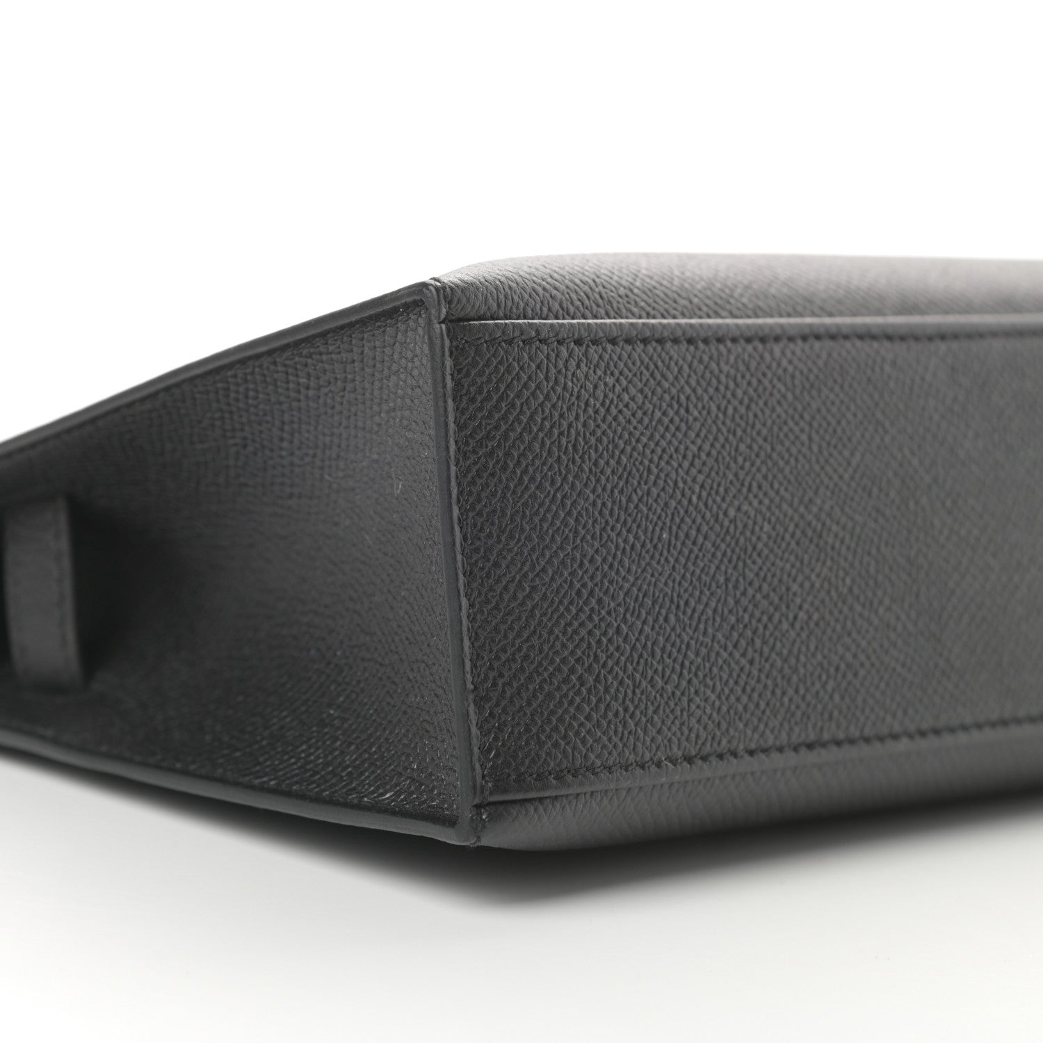 Hermes Epsom Kelly Pochette Clutch Black 8 of 10