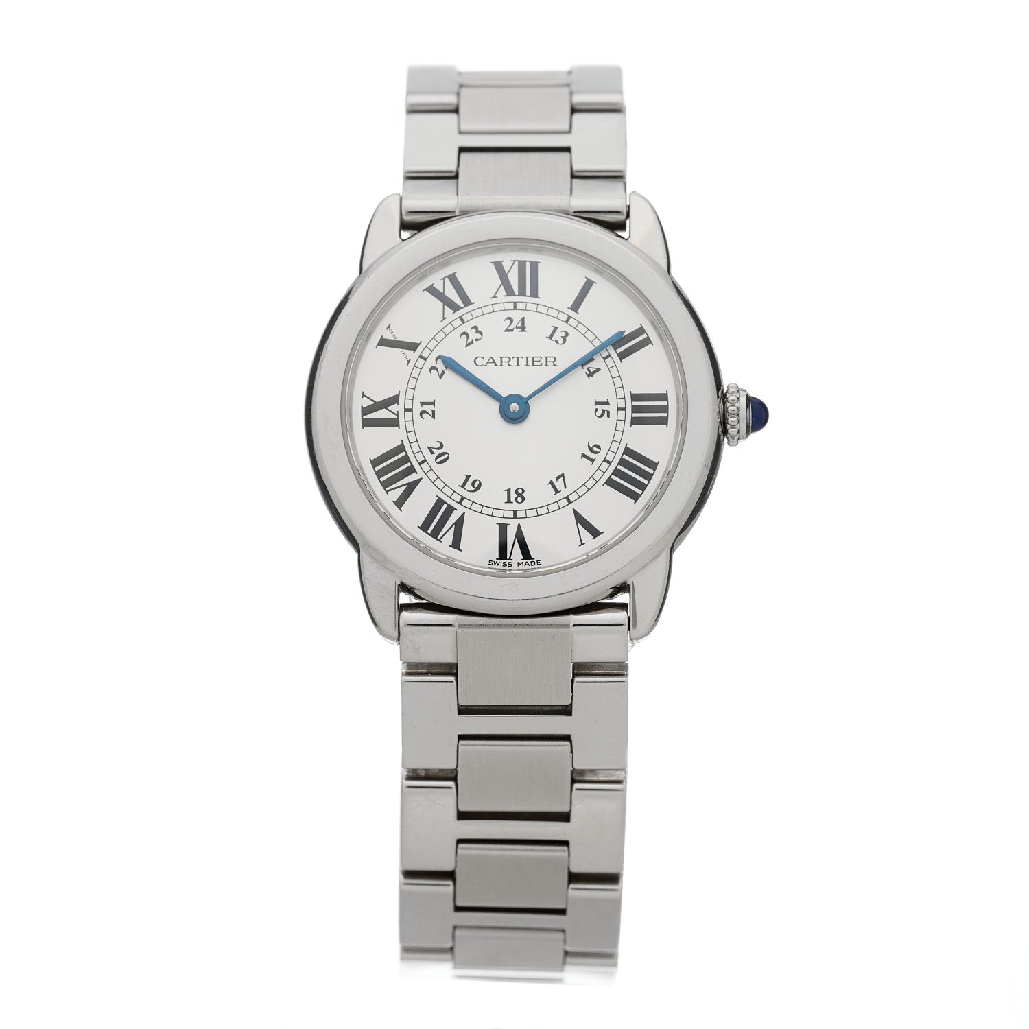 Cartier Stainless Steel 29mm Ronde Solo Quartz Watch 1 of 4
