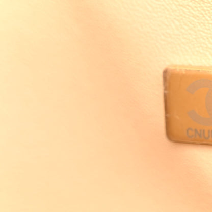 Chanel Caviar Quilted Medium Double Flap Beige 7 of 10