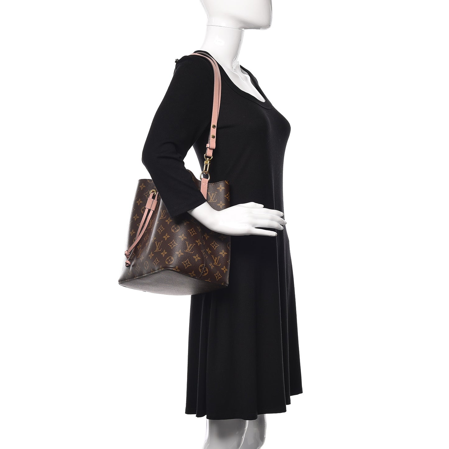 Monogram Neonoe MM Rose Poudre