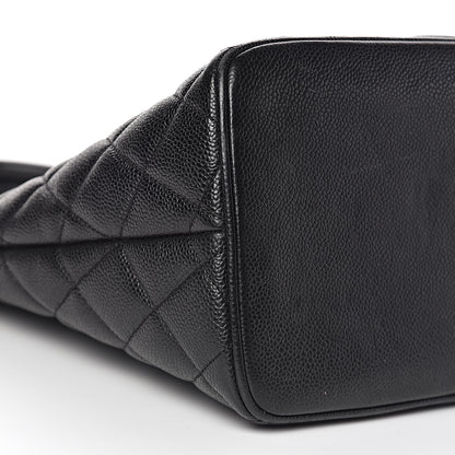 Chanel Caviar Quilted Medallion Tote Black 11 of 14