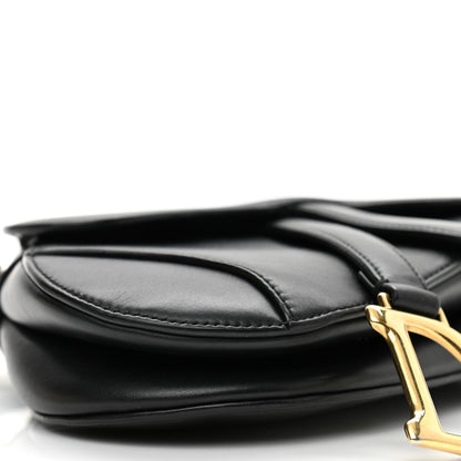 Christian Dior Calfskin Saddle Bag Black 7 of 7