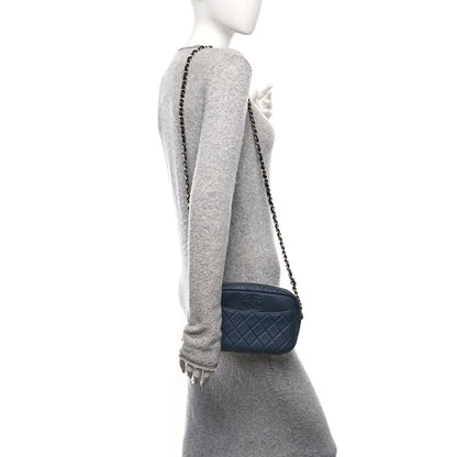 Chanel Caviar Quilted Small Coco Tassel Camera Case Dark Navy 2 of 10