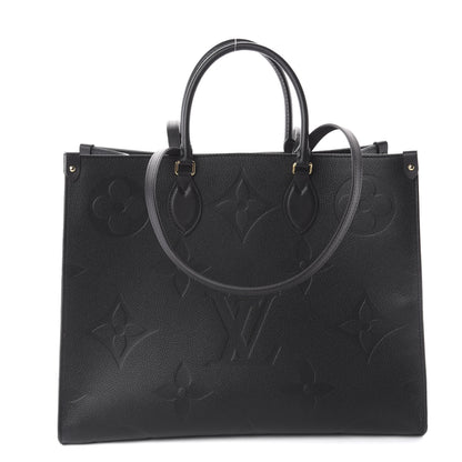 Louis Vuitton Empreinte Monogram Giant Onthego GM Black 2 of 14