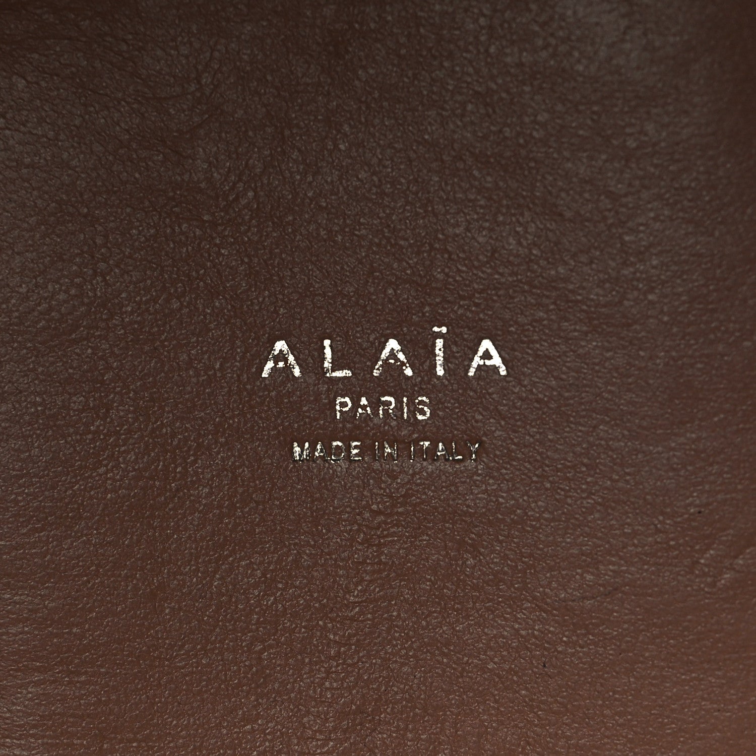 Alaia Calfskin Vienne Wave Mina 25 Bag  White 7 of 9