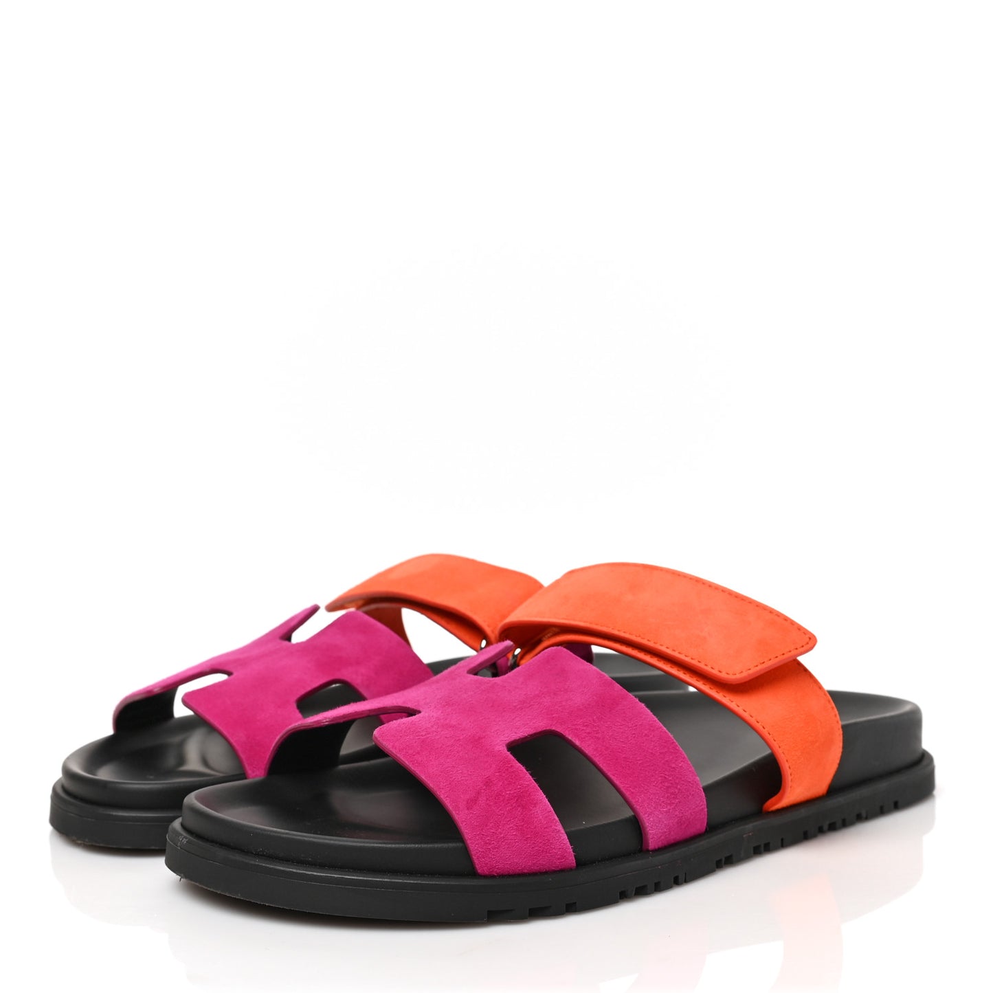 Suede Goatskin Womens Chypre Sandals 40 Rose Chapas Orange Synthetique