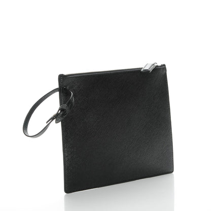 Givenchy Grained Calfskin Medium Zip Pouch Black 3 of 7
