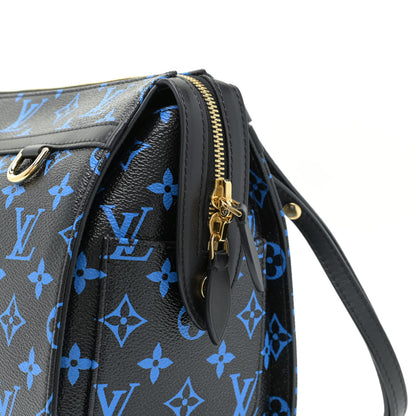Louis Vuitton Colored Monogram Speedy Amazon PM Blue Black 10 of 11