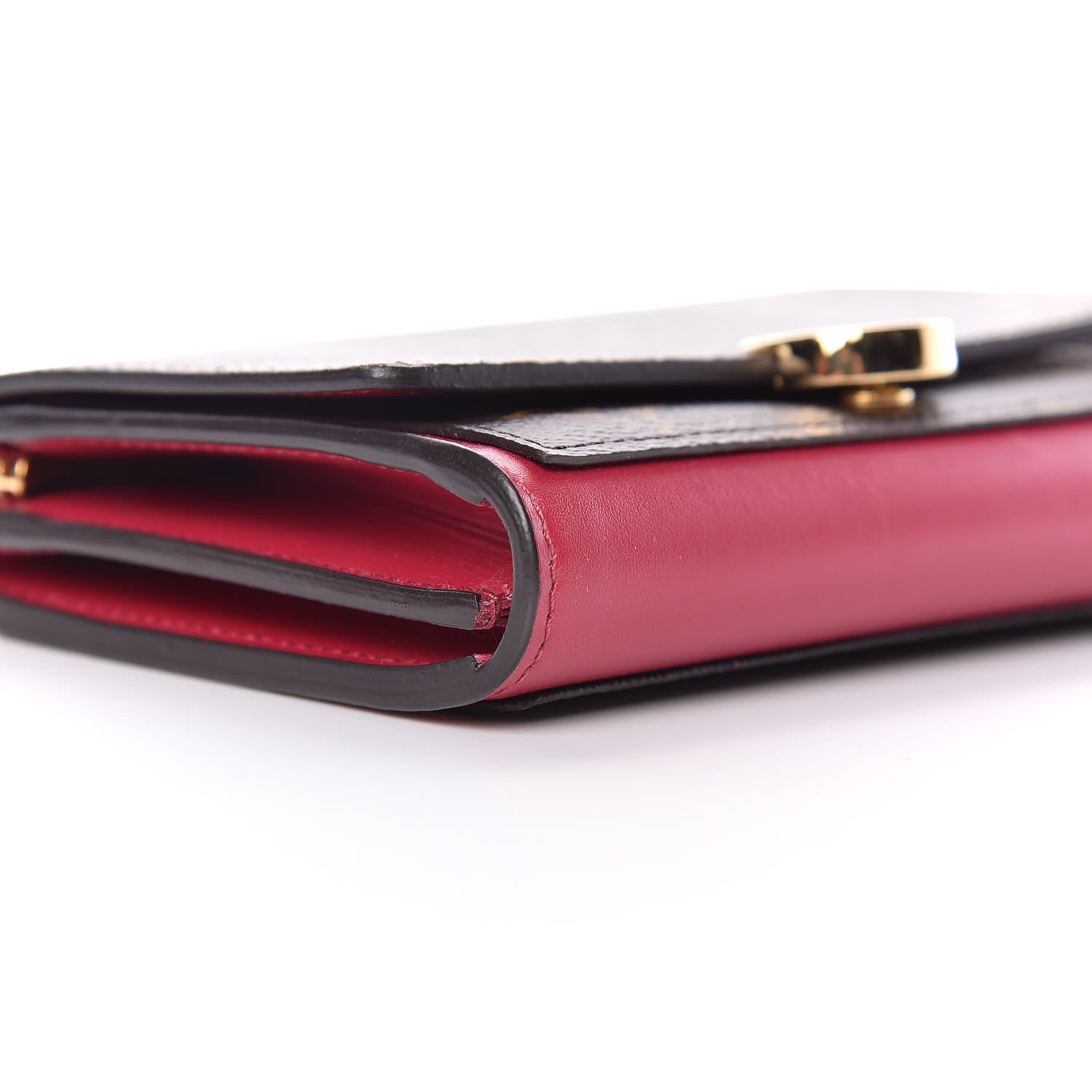 Louis Vuitton Monogram Flore Compact Wallet Fuchsia 7 of 8