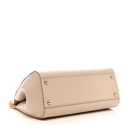 Dolce & Gabbana Dauphine Medium Miss Sicily Satchel Rosa Carne 4 of 10