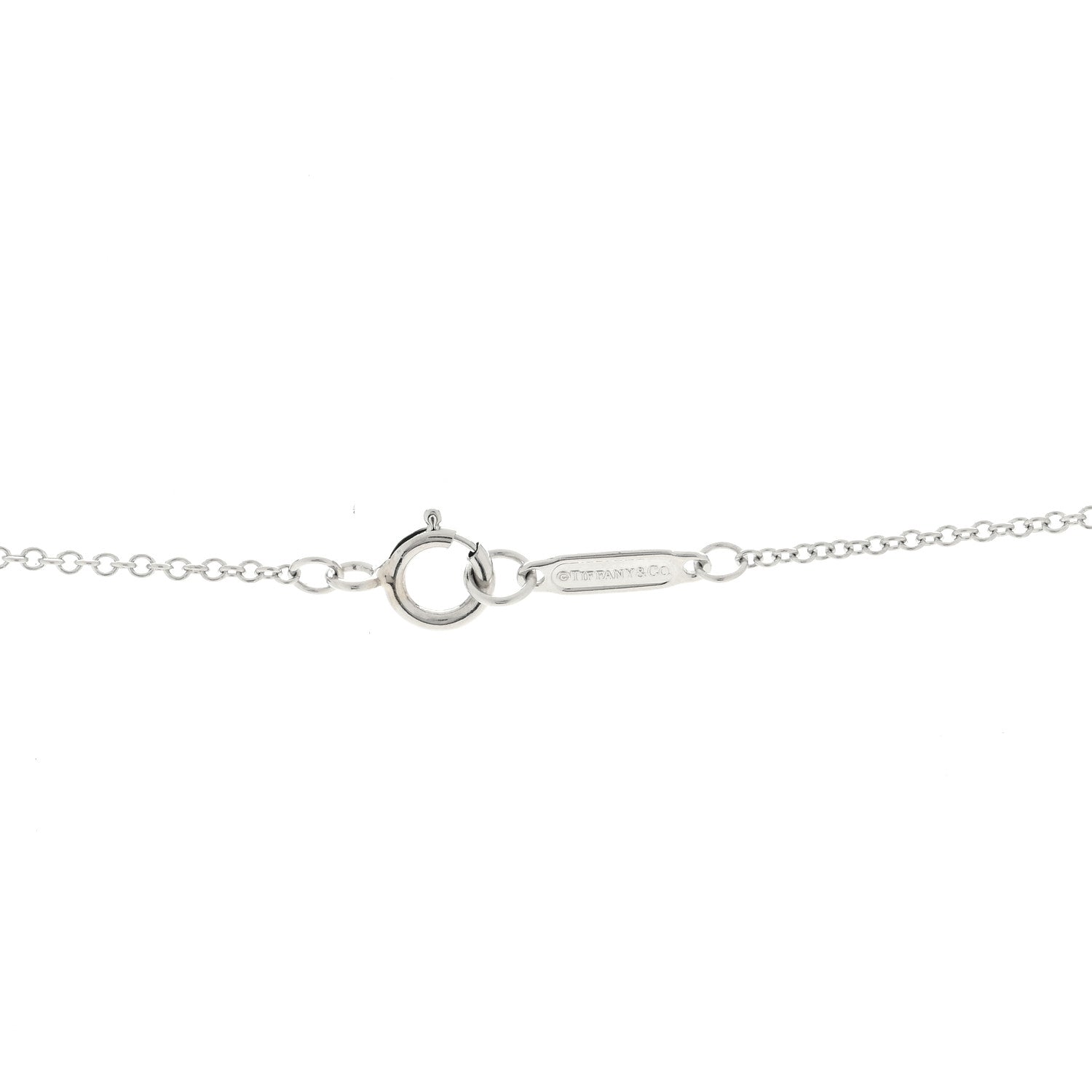 Tiffany Platinum Diamond Paper Flowers Pendant Necklace 4 of 4