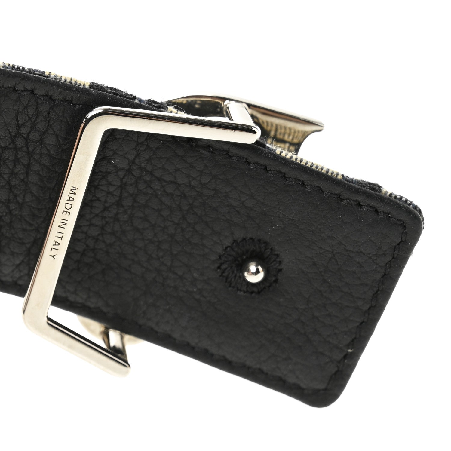 Christian Dior Oblique 35mm Reversible Belt Blue 3 of 5