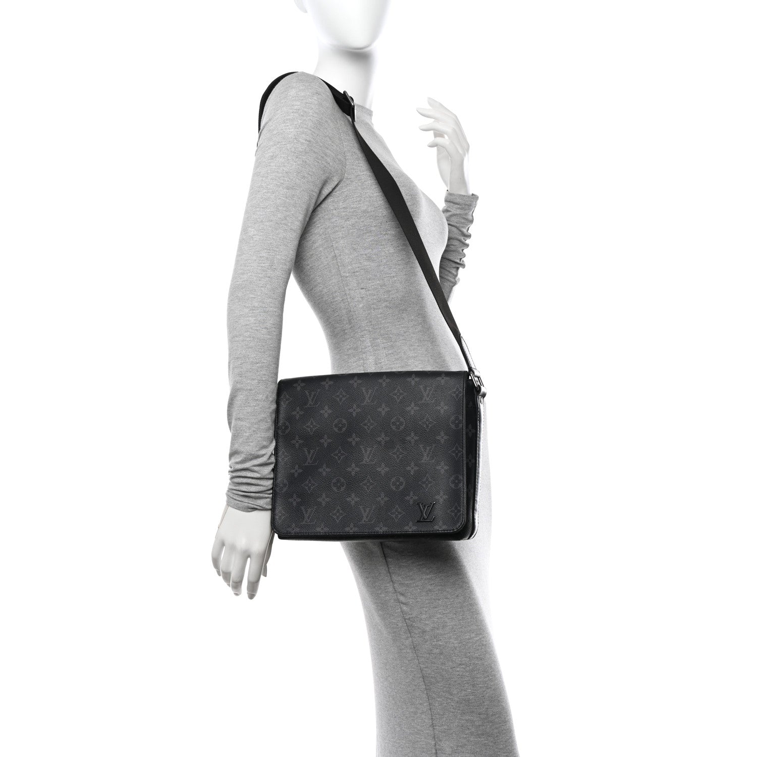 Louis Vuitton Monogram Eclipse District PM NM 2 of 16