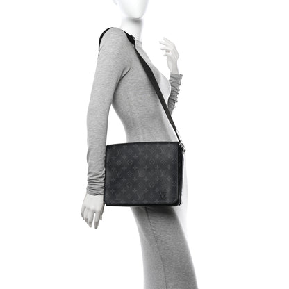 Louis Vuitton Monogram Eclipse District PM NM 2 of 16