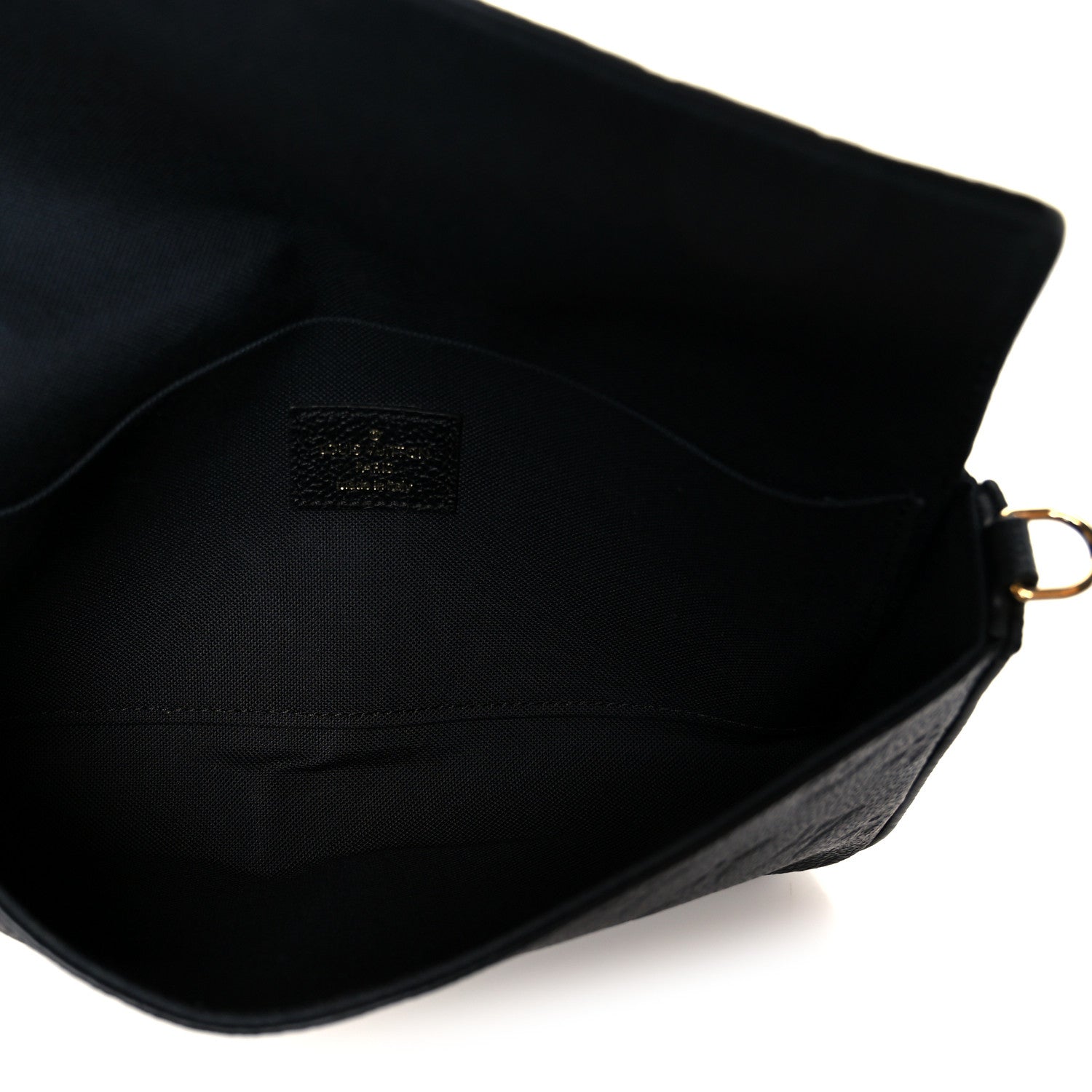 Louis Vuitton Empreinte Pochette Felicie Chain Wallet Black 5 of 8