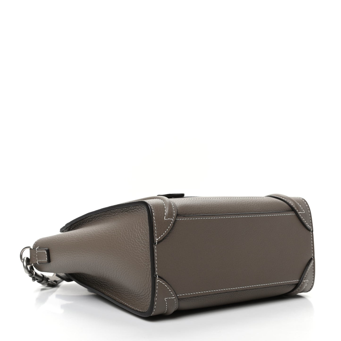 Drummed Calfskin Nano Luggage Souris