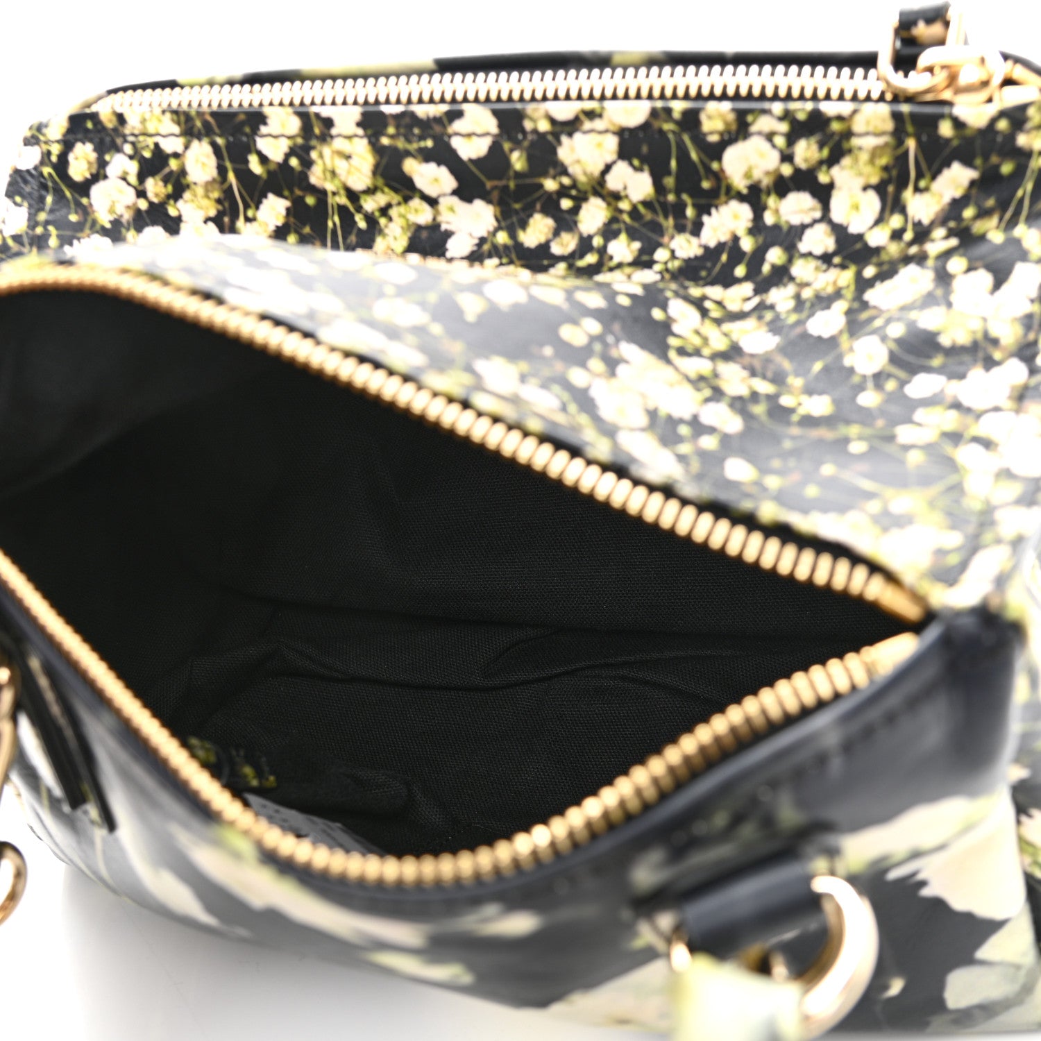 Givenchy Lambskin Baby's Breath Print Medium Pandora Black 5 of 12
