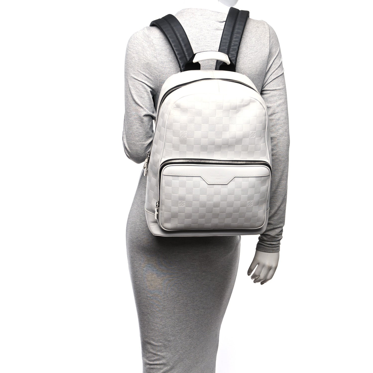 Louis Vuitton Damier Infini Campus Backpack White 2 of 14