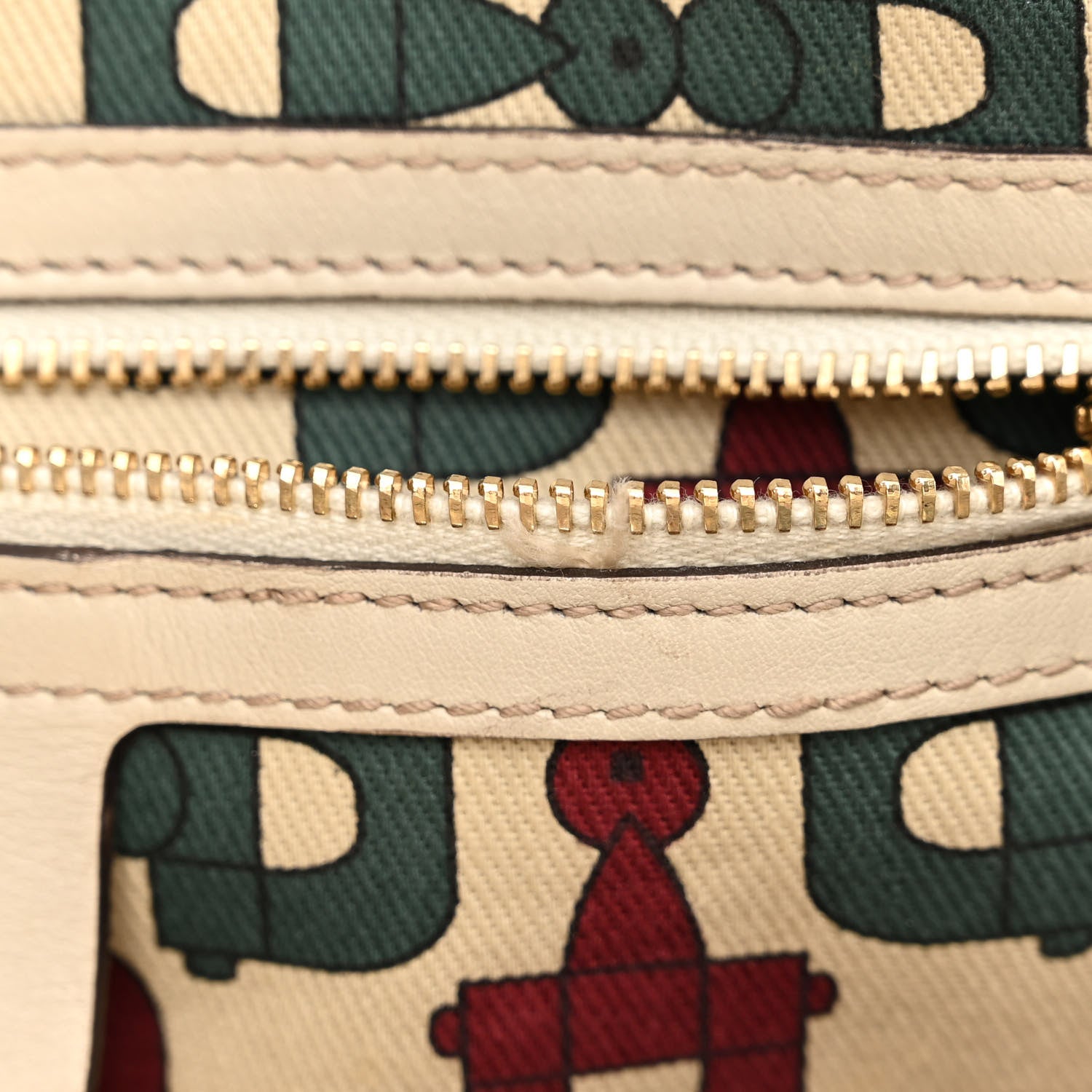 Gucci Guccissima Pop Bamboo Top Handle Tote Off White 16 of 28