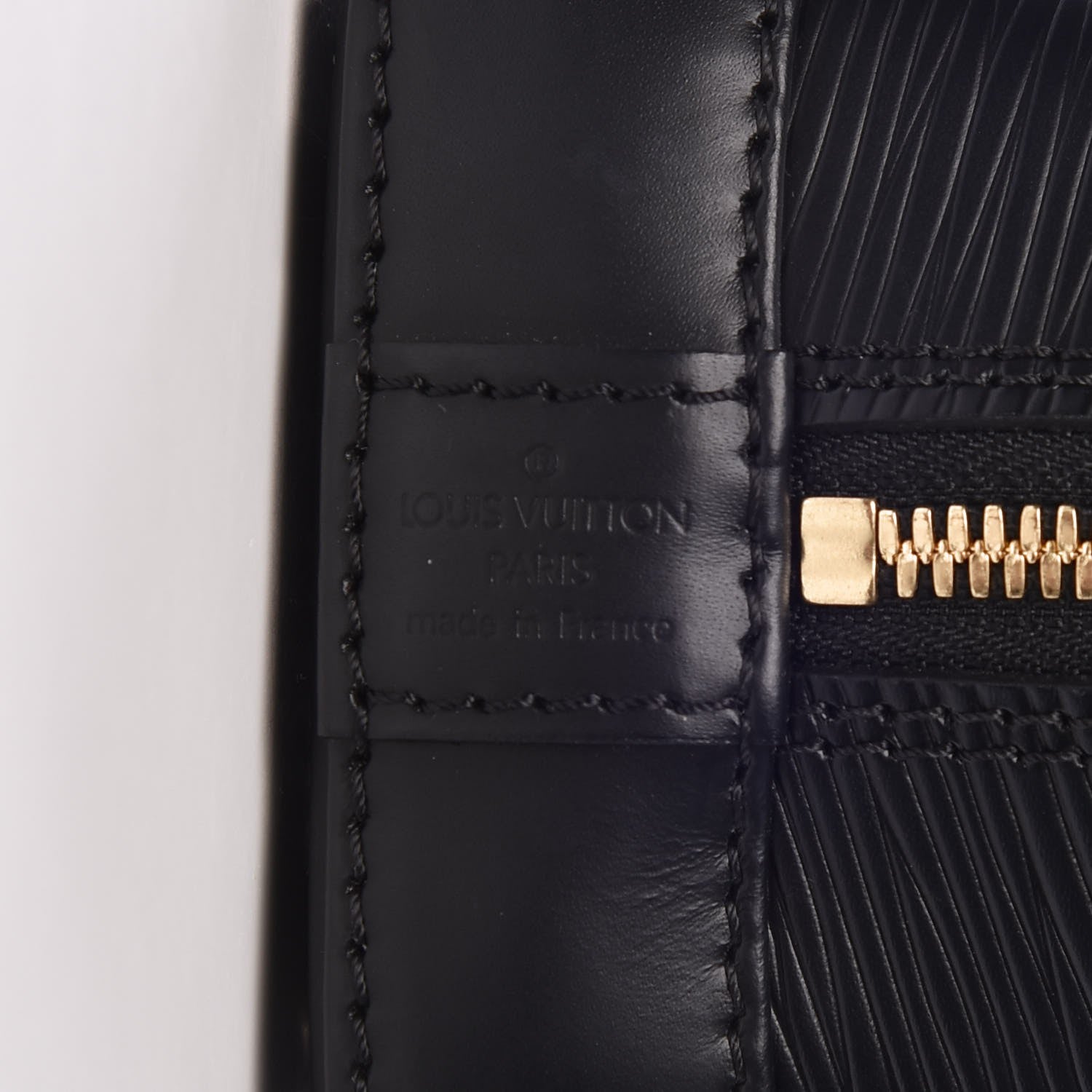 Louis Vuitton Epi Blooming Flowers Alma BB Black 8 of 8