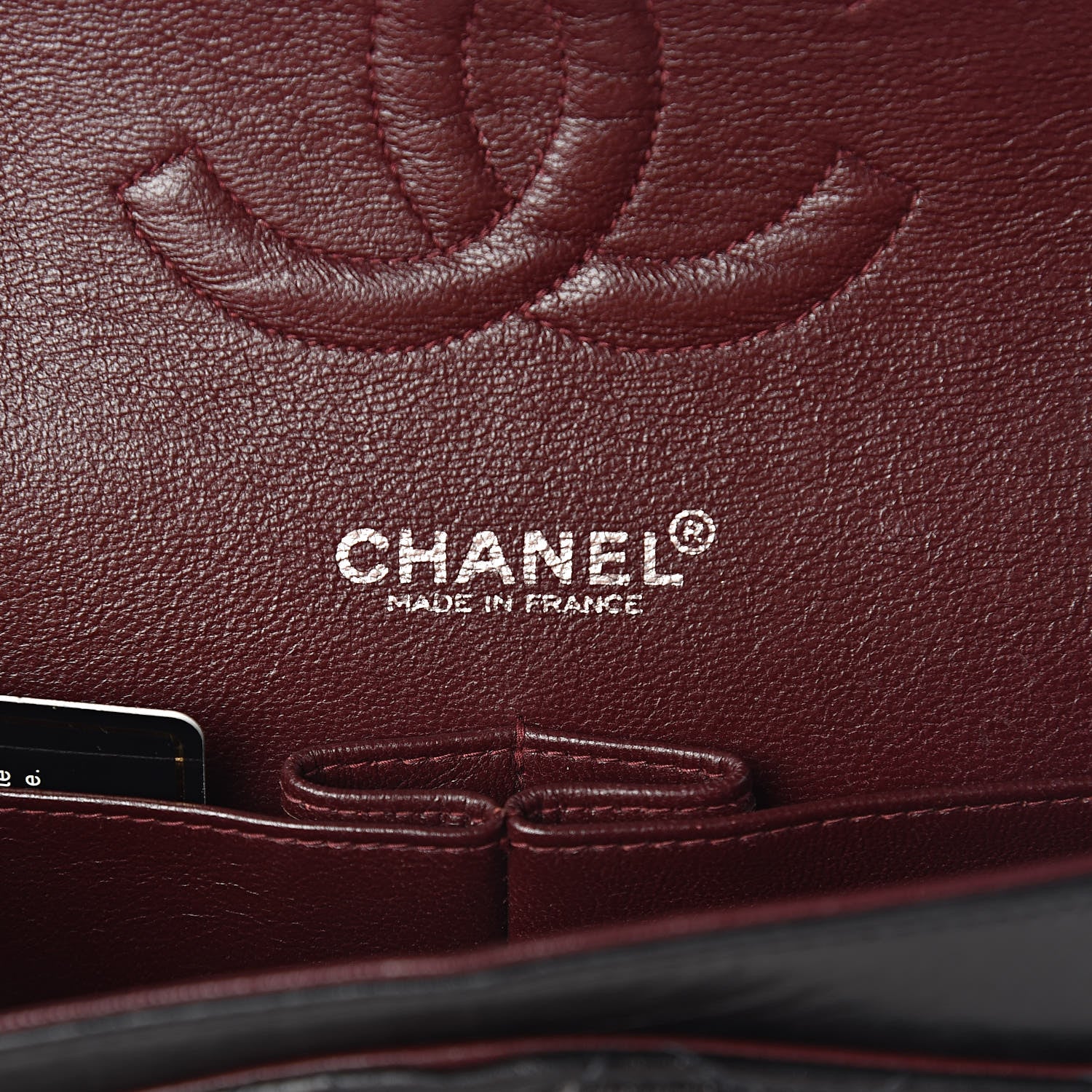 Chanel Lambskin Quilted Medium Double Flap Black 6 of 19