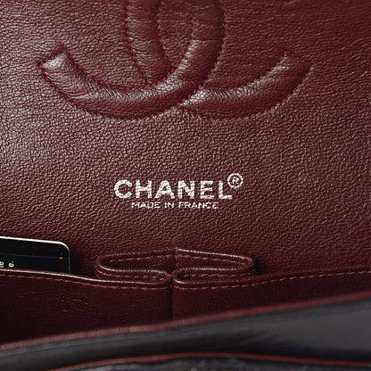 Chanel Lambskin Quilted Medium Double Flap Black 6 of 19