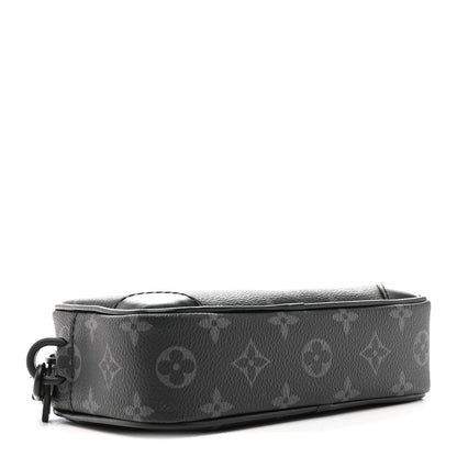Louis Vuitton Monogram Eclipse Trocadero Wearable Wallet 4 of 10