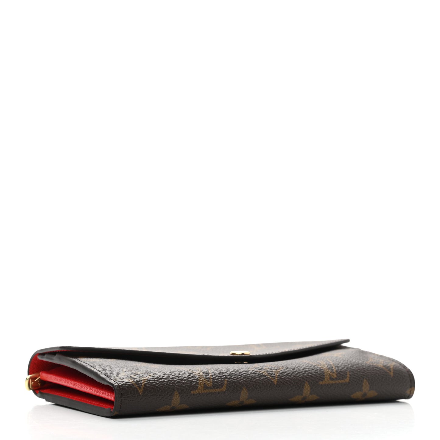 Monogram Sarah Wallet NM Coquelicot