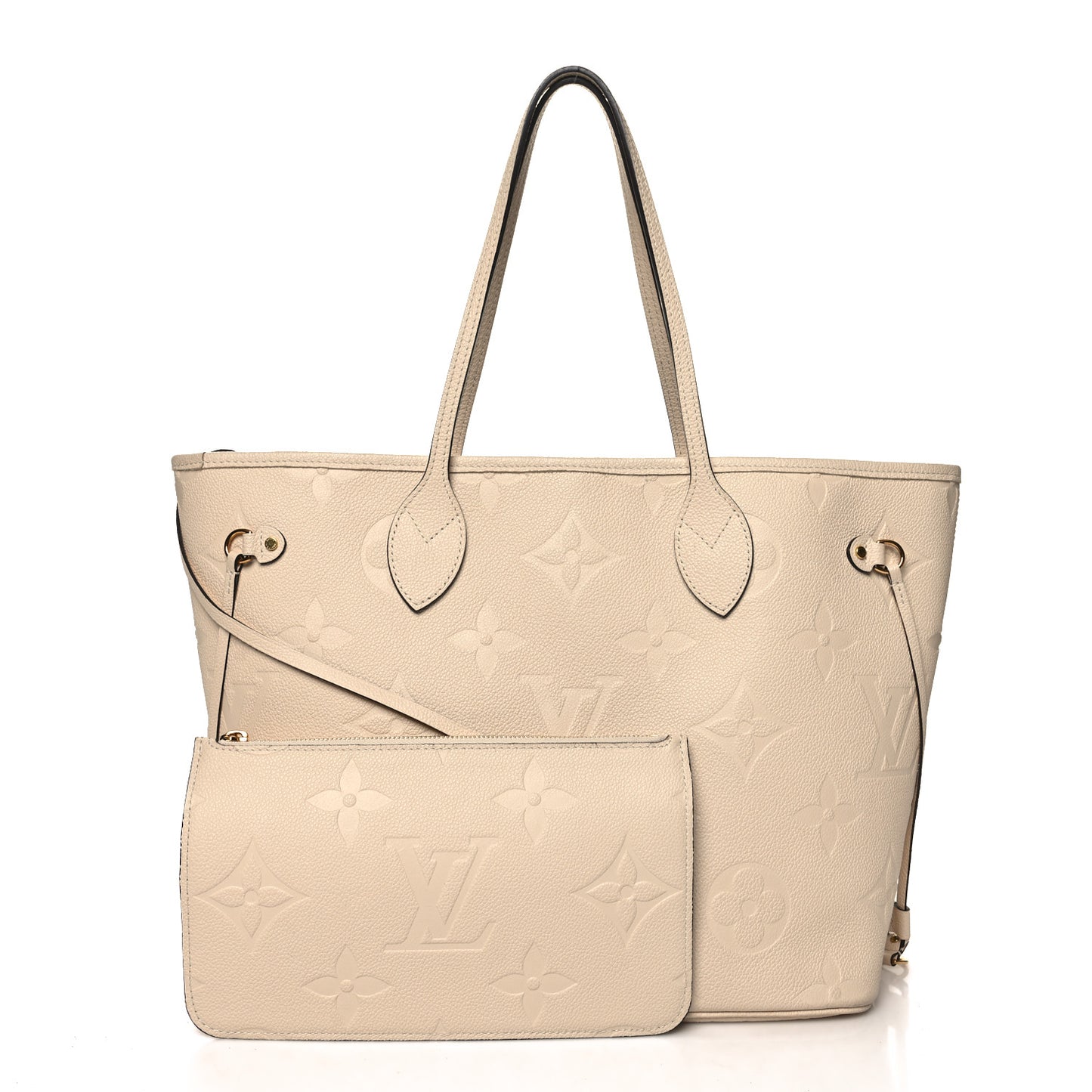 Empreinte Monogram Giant Neverfull MM Cream