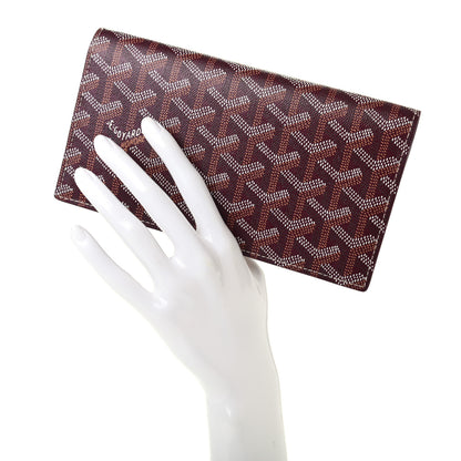 Goyard Goyardine Richelieu Wallet Burgundy 3 of 8