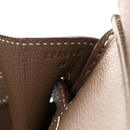 Hermes Togo Birkin 30 Etoupe 7 of 15