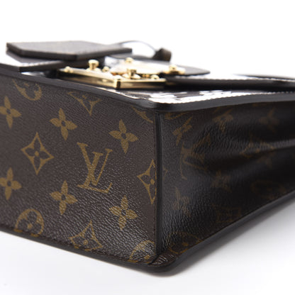 Louis Vuitton Vernis Epi Monogram Spring Street Bitume Metallise 7 of 9