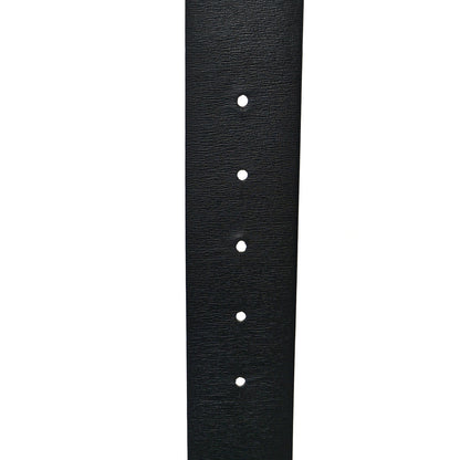 Valentino Garavani Glossy Calfskin VLogo Reversible 40mm Belt 75 30 Saddle Brown Black 4 of 5