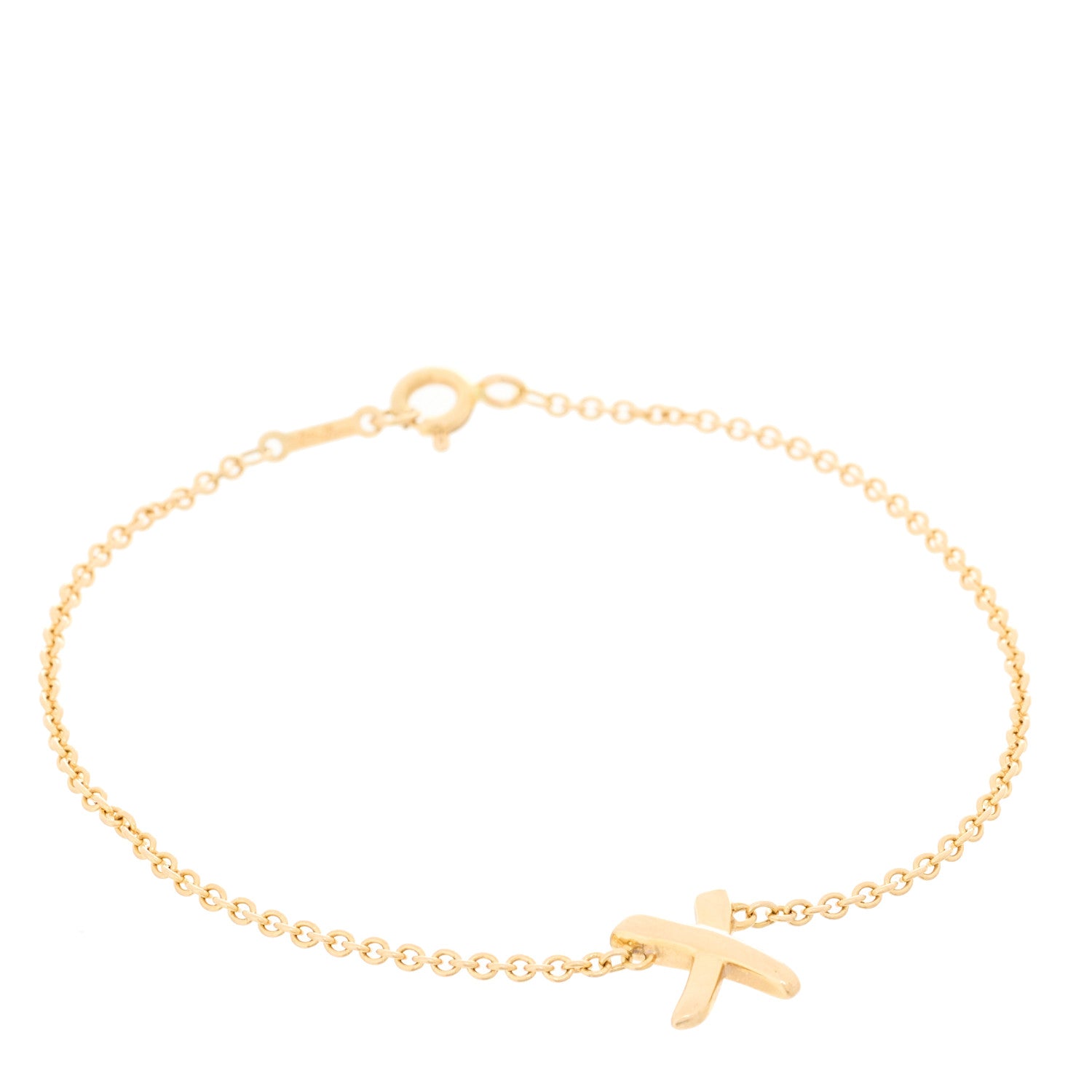 Tiffany 18k Rose Gold Paloma Picasso Graffiti X Bracelet 1 of 4