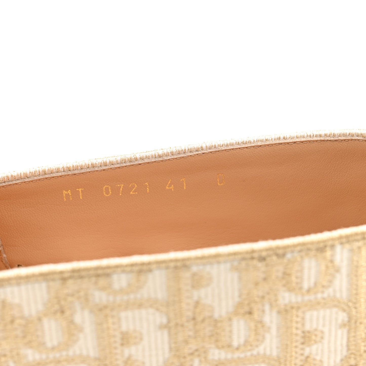 Oblique Embroidered Granville 15mm Espadrilles 41 Cream