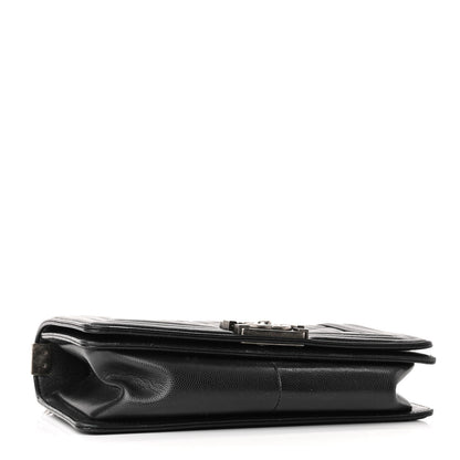 Chanel Caviar Quilted Medium Boy Flap Black 4 of 12