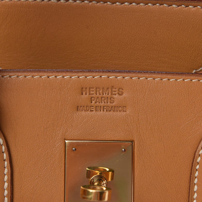 Hermes Vache Natural HAC Birkin 32 6 of 12
