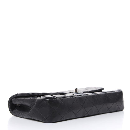Chanel Lambskin Quilted East West Flap Black 4 of 13