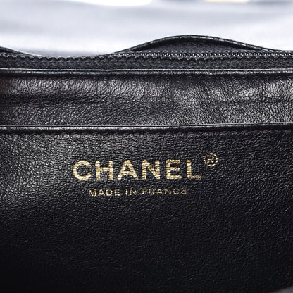 Chanel Caviar Quilted Jumbo Single Flap Black 6 of 15