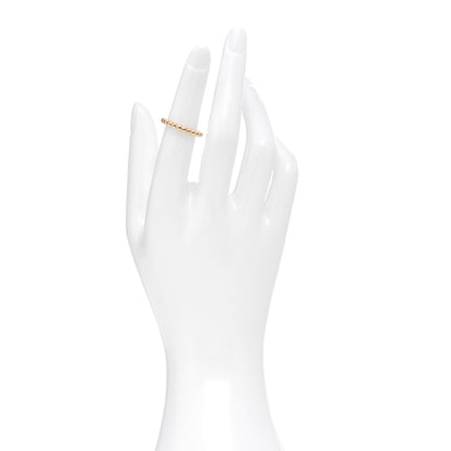 Van Cleef & Arpels 18K Yellow Gold Medium Perlee Ring 49 5 2 of 4