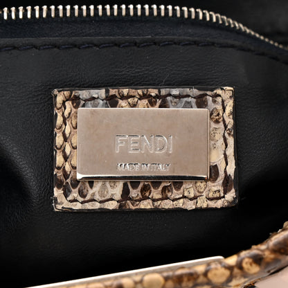 Fendi Snakeskin Studded Mini Peekaboo Iconic Satchel Multicolor 7 of 11