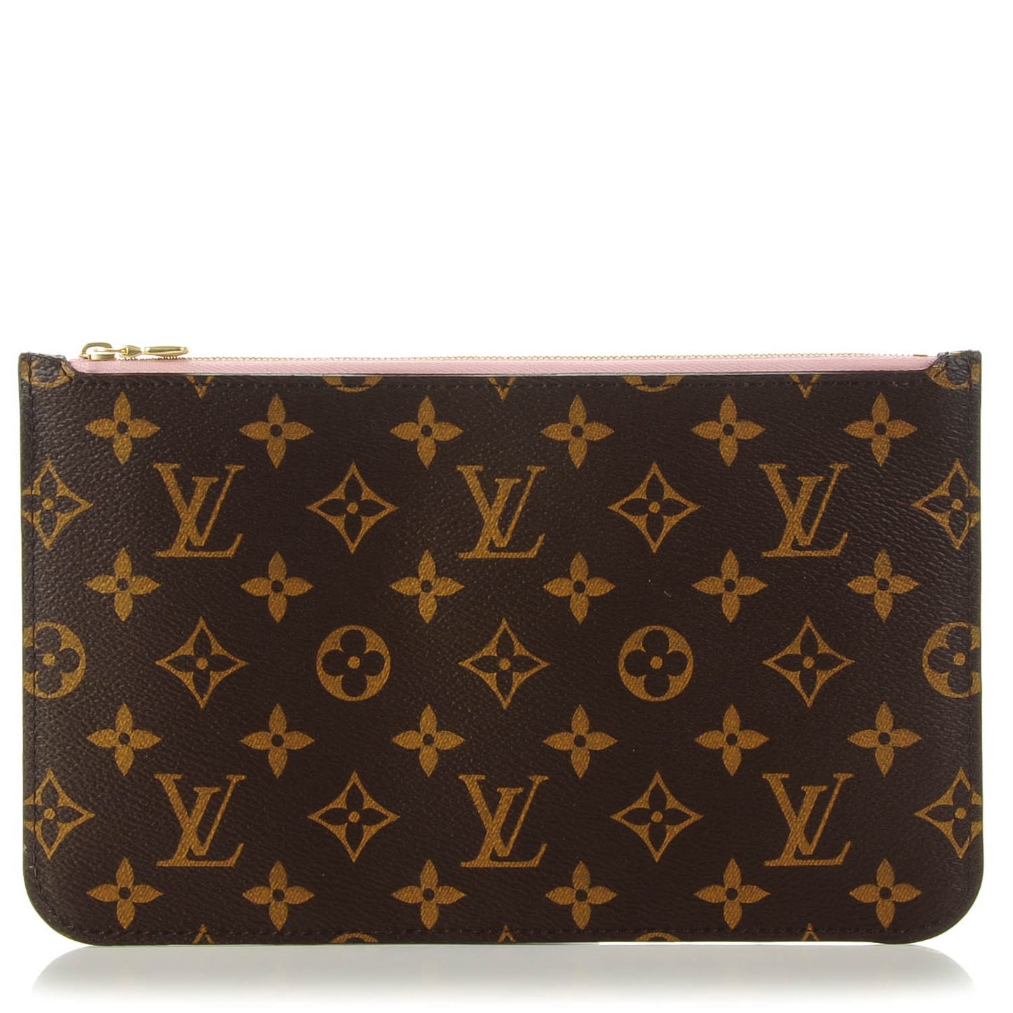 Monogram Neverfull MM GM Pochette Rose Ballerine