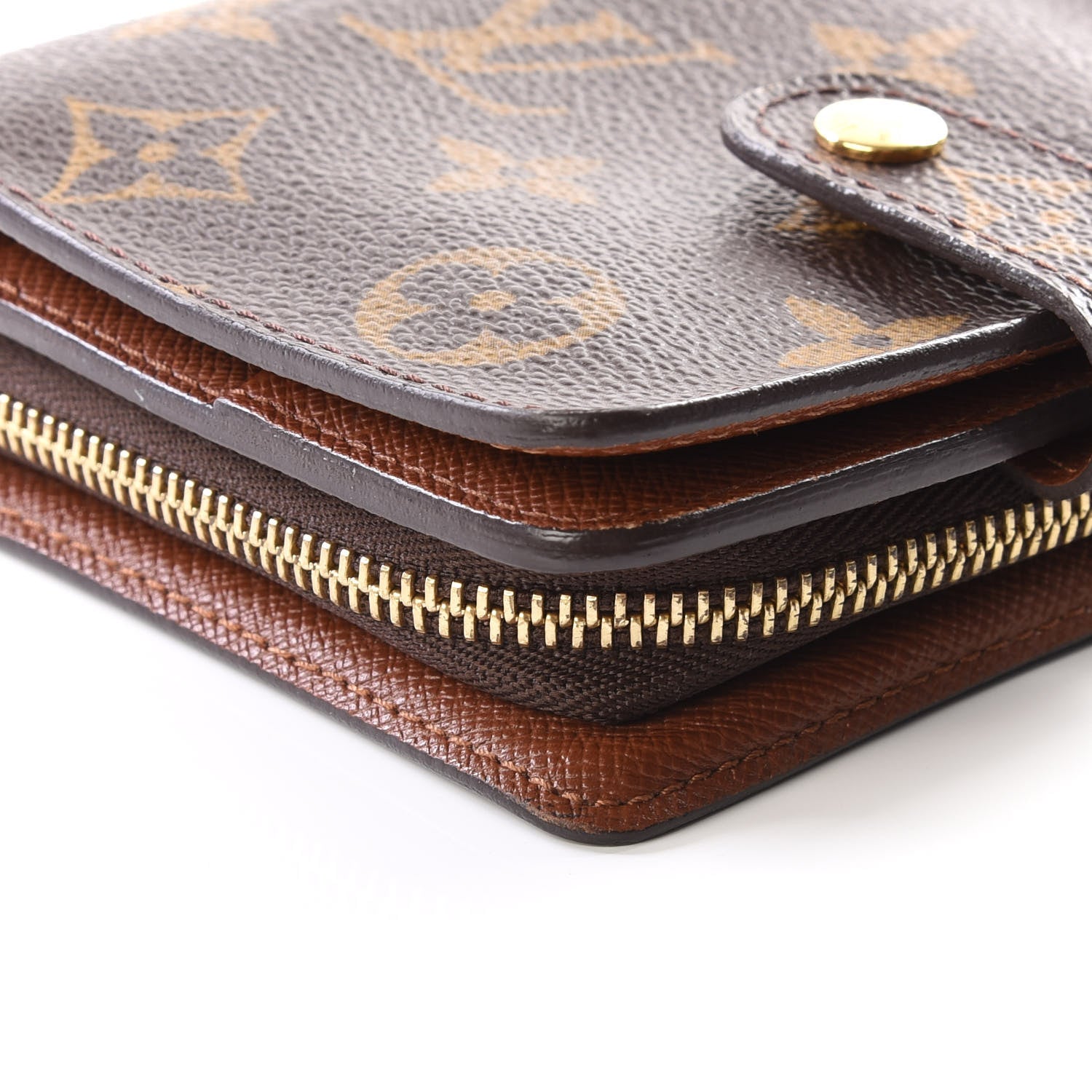 Louis Vuitton Monogram Compact Zippe Zipped Wallet 6 of 11