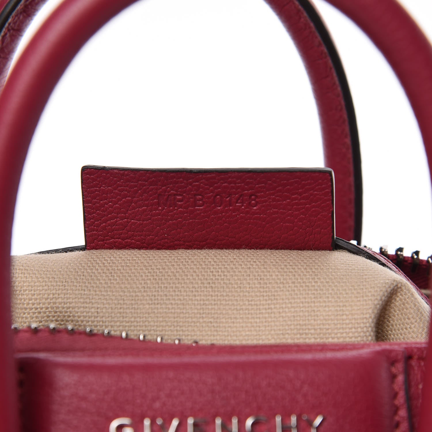 Givenchy Sugar Goatskin Mini Antigona Fig Pink 7 of 11